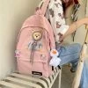 Cartoon Little Bear Backpack 1 Cartoon Little Bear Backpack -Kawaii Fashion Shop 2021 Cartoon Anime Little Bear Backpack Bag 3D Rope Bear Stylish Bagpack Girl Female Student Collge