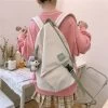 Kawaii Korea Girl Backpack 1 Kawaii Korea Girl Backpack -Kawaii Fashion Shop 2021 New Korea Backpack Stylish Women Girl Schoolbag Waterproof Outdoor Travle Backpack Teenage Child School Bag
