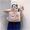 Kawaii Candy Colors Backpack -Kawaii Fashion Shop 2021 Preppy Women Backpack Multifunction Waterproof Candy Colors Backpacks Fancy Student Teenage Girl SchoolBag Laptop Briefcase