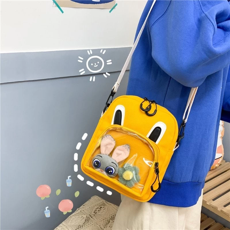 Kawaii Mini Transparent Backpack 5 Kawaii Mini Transparent Backpack - Image 3