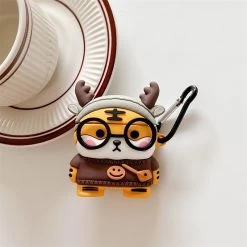 Cute 3D Tiger Airpods Case