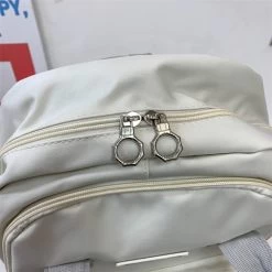 Korean Large Capacity Canvas Backpack -Kawaii Fashion Shop 2022 NEW Backpack Large capacity canvas women backpack Korean japanese school bag Ins Harajuku Girl backpack 4