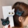 Kawaii Cute Cat Hairpin -Kawaii Fashion Shop 2022 New Cute Cat Hhairpin Hair Clips for Women Korean Fashion Barrettes Headwear Girls Lovely Hair