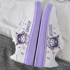 Space Kuromi Sneakers 10 Space Kuromi Sneakers -Kawaii Fashion Shop 2022 Sanrio Kuromi board shoes girl couple casual shoes cartoon sports show spring and summer breathable 3