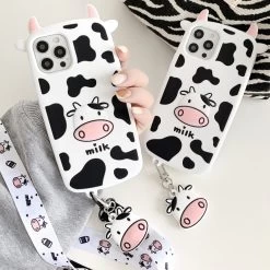 Cute Milk Cow IPhone Case