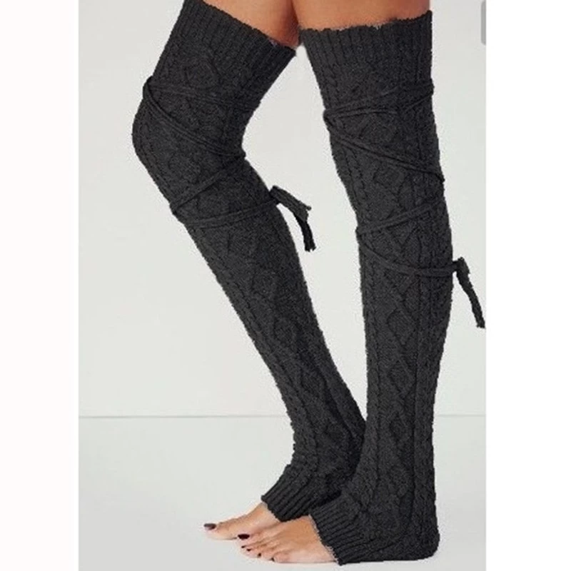 Japanese Lolita Over Knee Knit Socks 7 Japanese Lolita Over Knee Knit Socks - Image 5