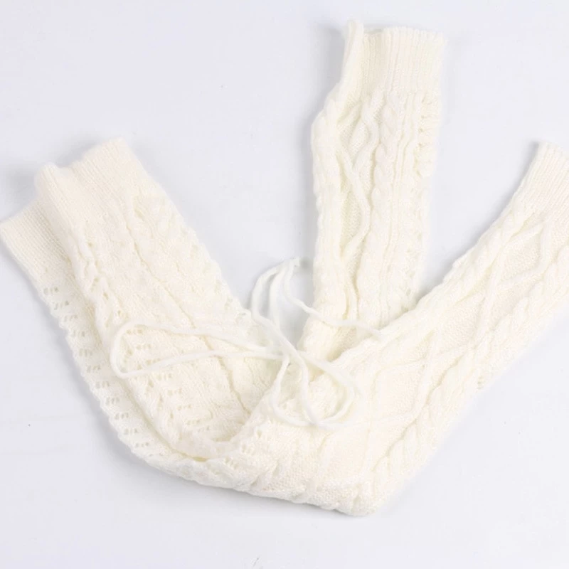 Japanese Lolita Over Knee Knit Socks 8 Japanese Lolita Over Knee Knit Socks - Image 6