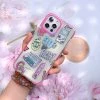 90S Baby IPhone Case -Kawaii Fashion Shop 90s Girls Clear Case for iPhone 13 Pro Max 7 8 Plus XS XR X SE