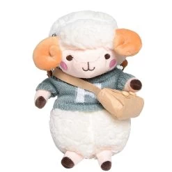 Cute Cartoon Sheep Plush Crossbody Bag -Kawaii Fashion Shop Adorkable 3D Creative Sheep Modelling Women s Crossbody Bag for 2021 Winter New Fashion Cute Cartoon 5