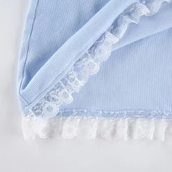 Aesthetic Soft Girl French Mini Dress -Kawaii Fashion Shop Aesthetic Soft Girl French Mini Dress 1