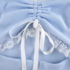 Aesthetic Soft Girl French Mini Dress -Kawaii Fashion Shop Aesthetic Soft Girl French Mini Dress 5