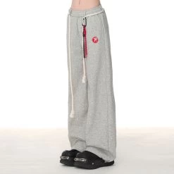 American Girls Casual Loose Straight Sweatpants -Kawaii Fashion Shop American Girls Casual Loose Straight Sweatpants 9