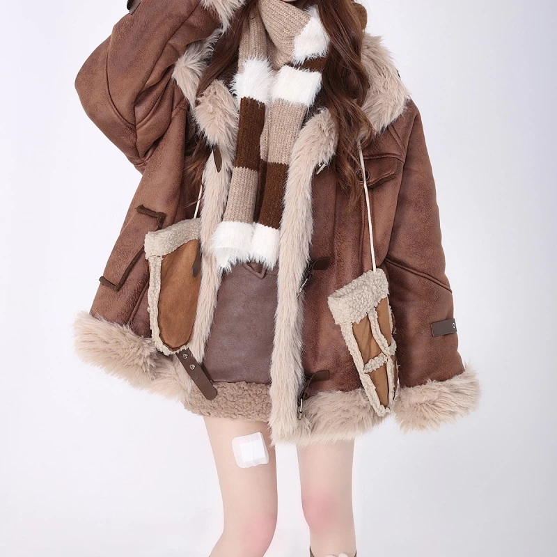 American Retro Maillard-style Coat 3 American Retro Maillard-style Coat