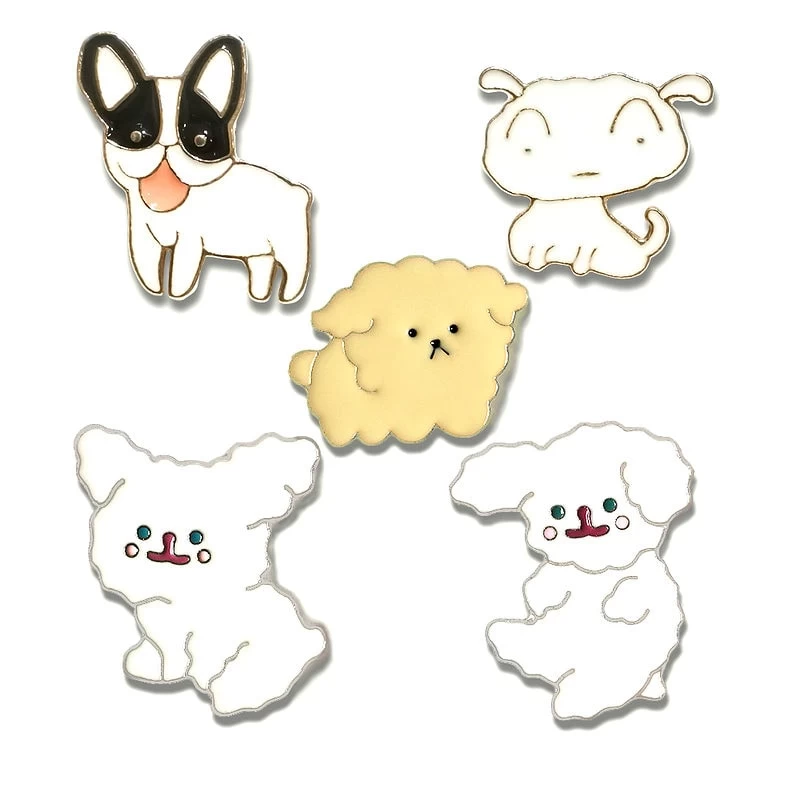 Kawaii Cute Dog Pin 3 Kawaii Cute Dog Pin