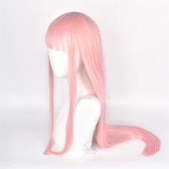 DARLING In The FRANXX 02 Zero Two Long Wig -Kawaii Fashion Shop Anime DARLING In The FRANXX 02 ZERO TWO Cosplay Wig Role Play Long Pink Color Cos 2