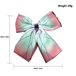 Anime Hair Bow Clips -Kawaii Fashion Shop Anime Demon Slayer Headwear Hair Band Cosplay Cute Cartoon Woman Hair Accessories 5