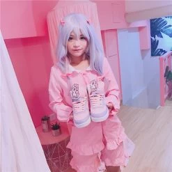 Harajuku Little Twin Stars Sneakers 11 Harajuku Little Twin Stars Sneakers -Kawaii Fashion Shop Anime Harajuku Cute Lolita Women s Little Twin Star High Top Shoes Casual Cartoon 3