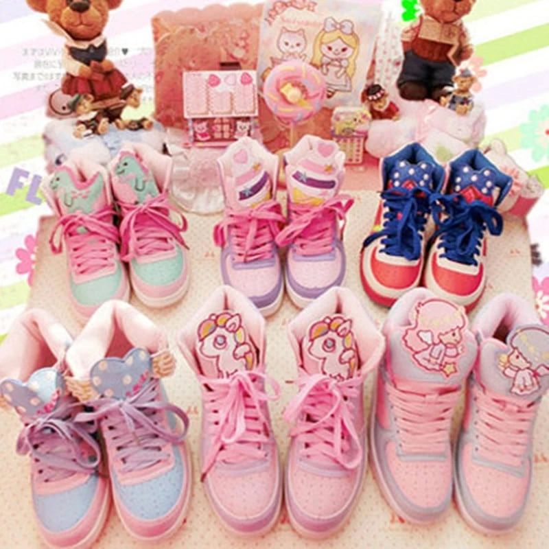 Harajuku Little Twin Stars Sneakers 7 Harajuku Little Twin Stars Sneakers - Image 5