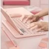 Kawaii Pastel Color Wireless Keyboard -Kawaii Fashion Shop Bluetooth compatible Wireless Silent Mini Gaming Set Keyboard Mouse Combo Magic Keyboard Mouse For iPad Phone