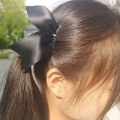 Lolita Bow Hair Accessories -Kawaii Fashion Shop Bow tie clip Lolita headdress daily double ponytail hair accessories symmetrical bow 4