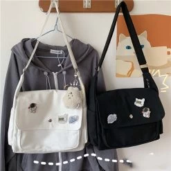 Japanese Harajuku School Canvas Handbags
