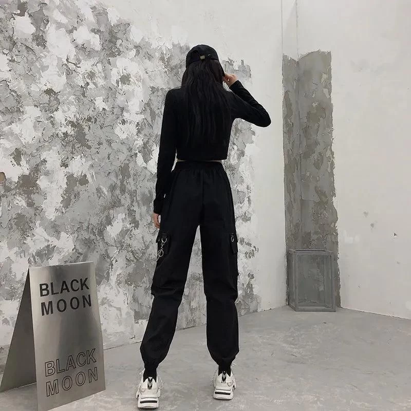 Solid Color Cargo Pant With Pocket 6 Solid Color Cargo Pant With Pocket - Image 4