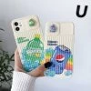 Cartoon Pepsi IPhone Case -Kawaii Fashion Shop Cartoon Camera Lens Protection Phone Case on For iPhone 12 11 Pro Max 8 7 Plus