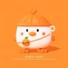 Cute Chicken/Duck Airpods Case -Kawaii Fashion Shop Cartoon Cute chicken For airpods case Silicone Cover For airpods 1 2 Case Earphone 3D Headphone