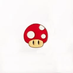 Cartoon Red Mushroom Enamel Pins