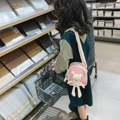 Japanese Kawaii Rabbit Backpack 10 Japanese Kawaii Rabbit Backpack -Kawaii Fashion Shop Cartoon Kids Child Leash Bags Kindergarten Boys And Girls Children Backpack Cartoon Lovely Cute Baby School 2