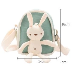 Japanese Kawaii Rabbit Backpack 13 Japanese Kawaii Rabbit Backpack -Kawaii Fashion Shop Cartoon Kids Child Leash Bags Kindergarten Boys And Girls Children Backpack Cartoon Lovely Cute Baby School 5