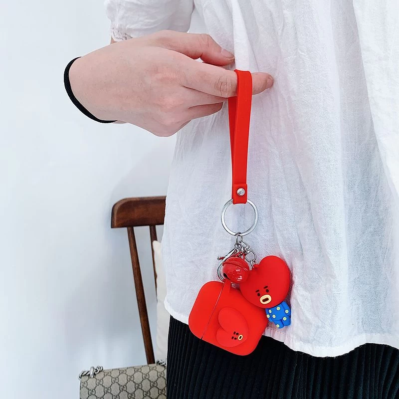 Kawaii BTS Mascots Airpods Case 8 Kawaii BTS Mascots Airpods Case - Image 6
