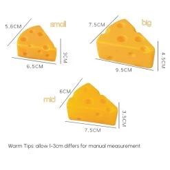 Cheese Night Light -Kawaii Fashion Shop Cheese Night Light Ins Desk Decoration Children Night Light Student Creative Gifts Gifts Birthday Ornaments Creative 5