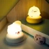 Kawaii Animal Chirldren Night Light -Kawaii Fashion Shop Chirldren Night Light USB Rabbit Bear Duck Cat Night Lamp For Bedroom Baby Kid Room Decor