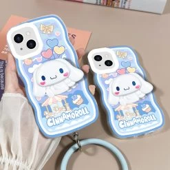 Cute Cinnamoroll Transparent Soft IPhone Case -Kawaii Fashion Shop Cinnamoroll Transparent Soft iPhone Case 5