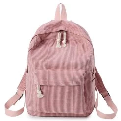 Corduroy School Backpack
