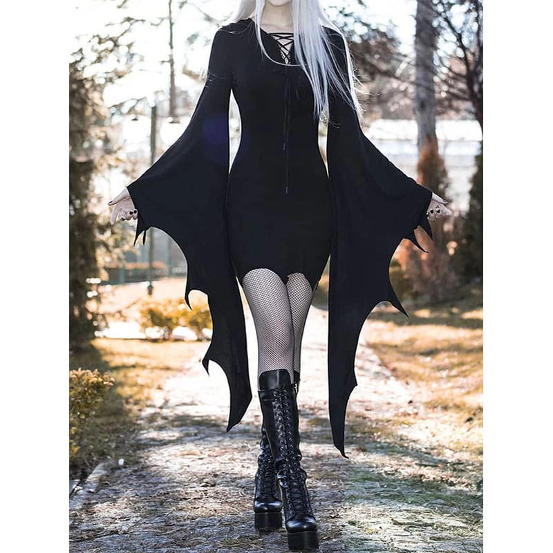 Forest Witch Hooded Dress 3 Forest Witch Hooded Dress