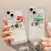 Creative Office Cartoon Bear IPhone Case -Kawaii Fashion Shop Creative Office Cartoon Bear Phone Case Cover for IPhone 11 12 13 14 Pro X XR