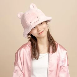 Kawaii Cute Bear Plush Fisherman Hat -Kawaii Fashion Shop Cute Bear Plush Fisherman Hat 2
