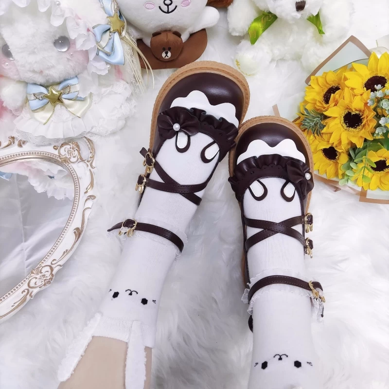 Cute Bunny Flat Lolita Shoes 6 Cute Bunny Flat Lolita Shoes - Image 4