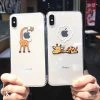 Cute Cartoon Giraffe Couple IPhone Case