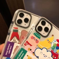 Cartoon Bear Transparent IPhone Cases 11 Cartoon Bear Transparent IPhone Cases -Kawaii Fashion Shop Cute Cartoon Bear Shockproof Phone Cases For iPhone 12 11 Pro XR X XS Max Mini 3