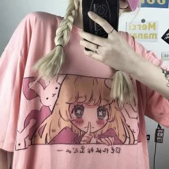 Kawaii Harajuku Anime Girl T-Shirt