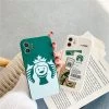 Cute Starbucks Coffee Cup IPhone Case -Kawaii Fashion Shop Cute Child Coffee cup Couple soft Case For iPhone 11 12 Pro Max mini 7 8