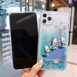 Cute Conch Shell IPhone Cases -Kawaii Fashion Shop Cute Conch Shell Glitter TPU PC Phone Cases for iPhone 13 Pro Xs Max Xr X 3