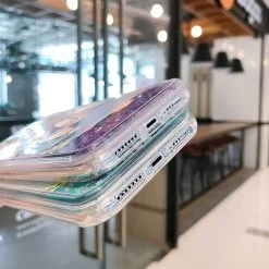 Cute Conch Shell IPhone Cases -Kawaii Fashion Shop Cute Conch Shell Glitter TPU PC Phone Cases for iPhone 13 Pro Xs Max Xr X 5