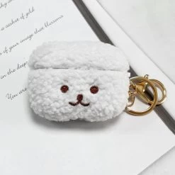 Cute Fluffy Bear Airpods Cases 12 Cute Fluffy Bear Airpods Cases -Kawaii Fashion Shop Cute Fluffy Bear Airpods Cases 4
