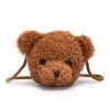 Cute 3D Bear Backpack 2 Cute 3D Bear Backpack -Kawaii Fashion Shop Cute Kid Girls Bear Plush Shoulder Bag For Children Kids Baby Girls Cartoon Messenger Purse Mini
