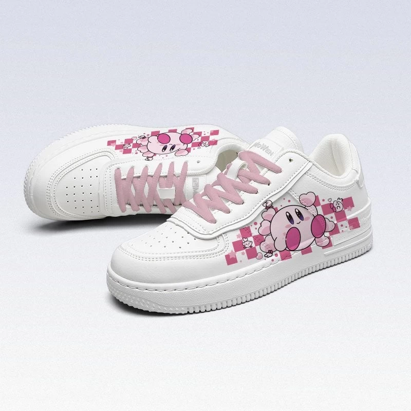 Cute Kirby Girls All-Match Low Top Sneakers 4 Cute Kirby Girls All-Match Low Top Sneakers - Image 2