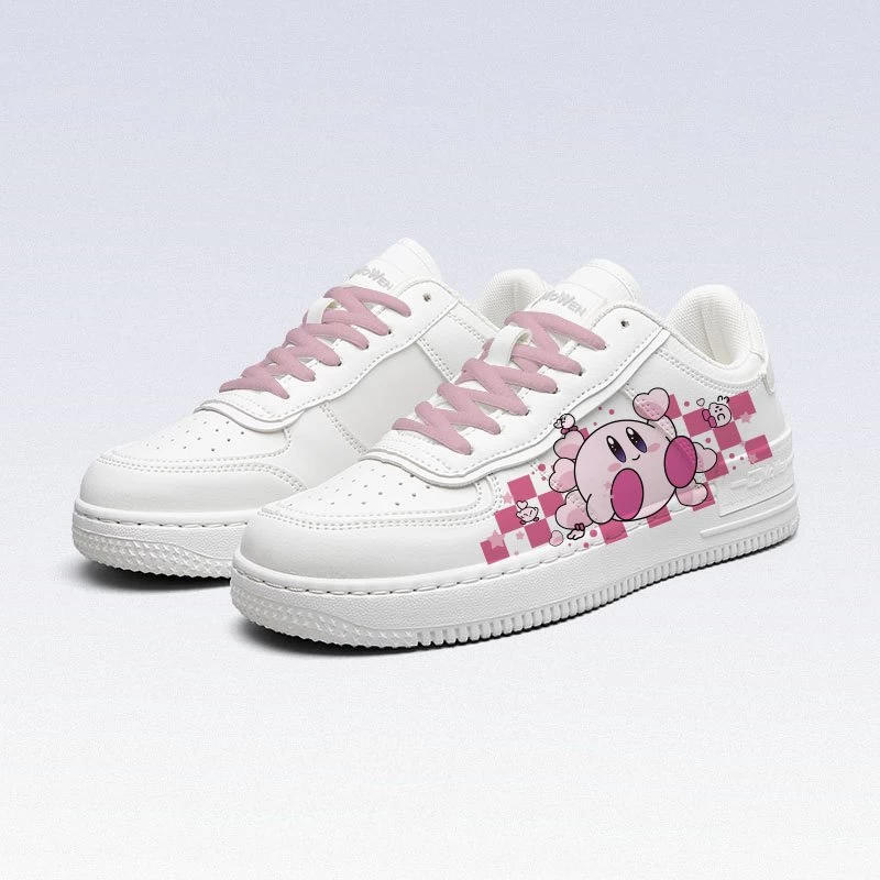 Cute Kirby Girls All-Match Low Top Sneakers 10 Cute Kirby Girls All-Match Low Top Sneakers - Image 8